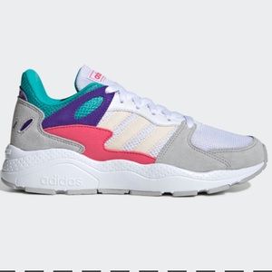 Adidas Crazychaos White and Gray Sneakers